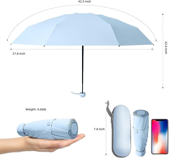 Big Size Umbrella for Sun Protection Rain Windproof Strong