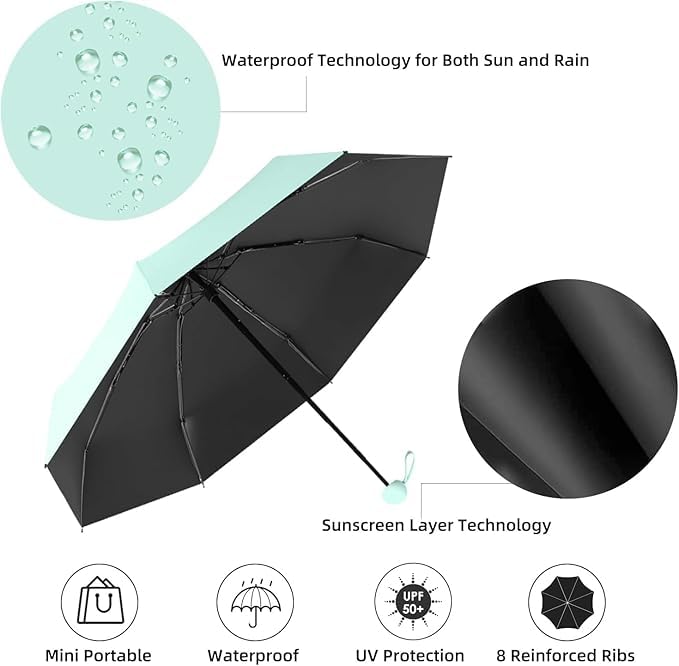 Big Size Umbrella for Sun Protection Rain Windproof Strong