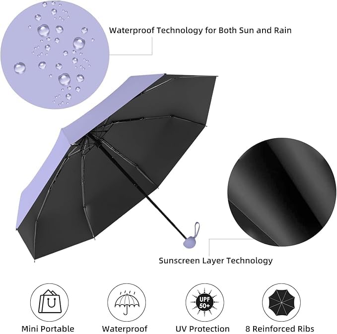 Big Size Umbrella for Sun Protection Rain Windproof Strong