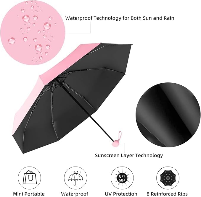 Big Size Umbrella for Sun Protection Rain Windproof Strong
