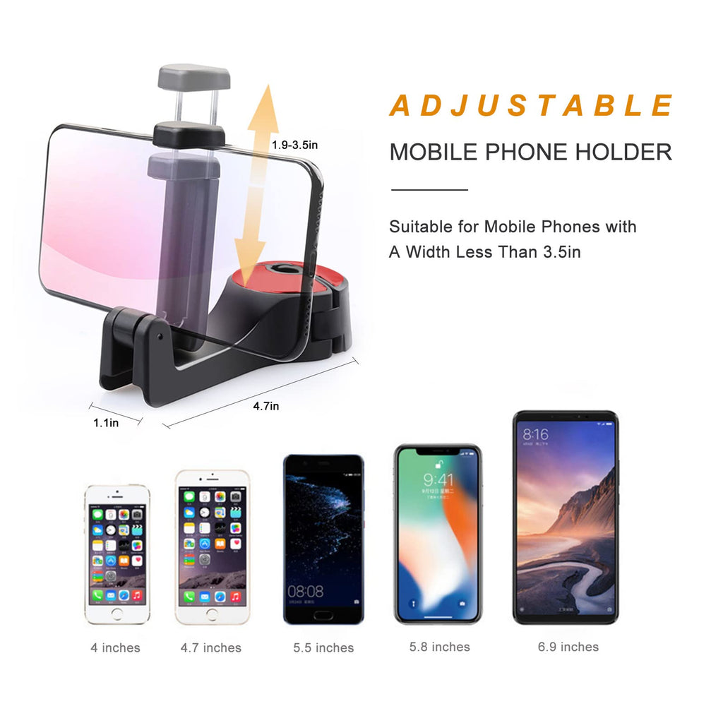 Car Hooks with Phone Holder, Car Seat Hooks for Purses and Bags
