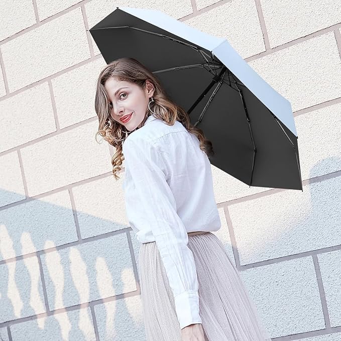 Big Size Umbrella for Sun Protection Rain Windproof Strong