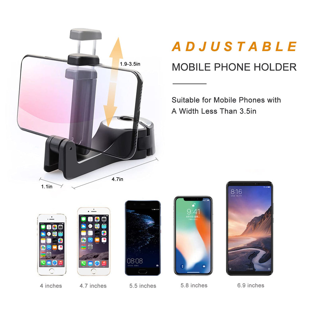 Car Hooks with Phone Holder, Car Seat Hooks for Purses and Bags