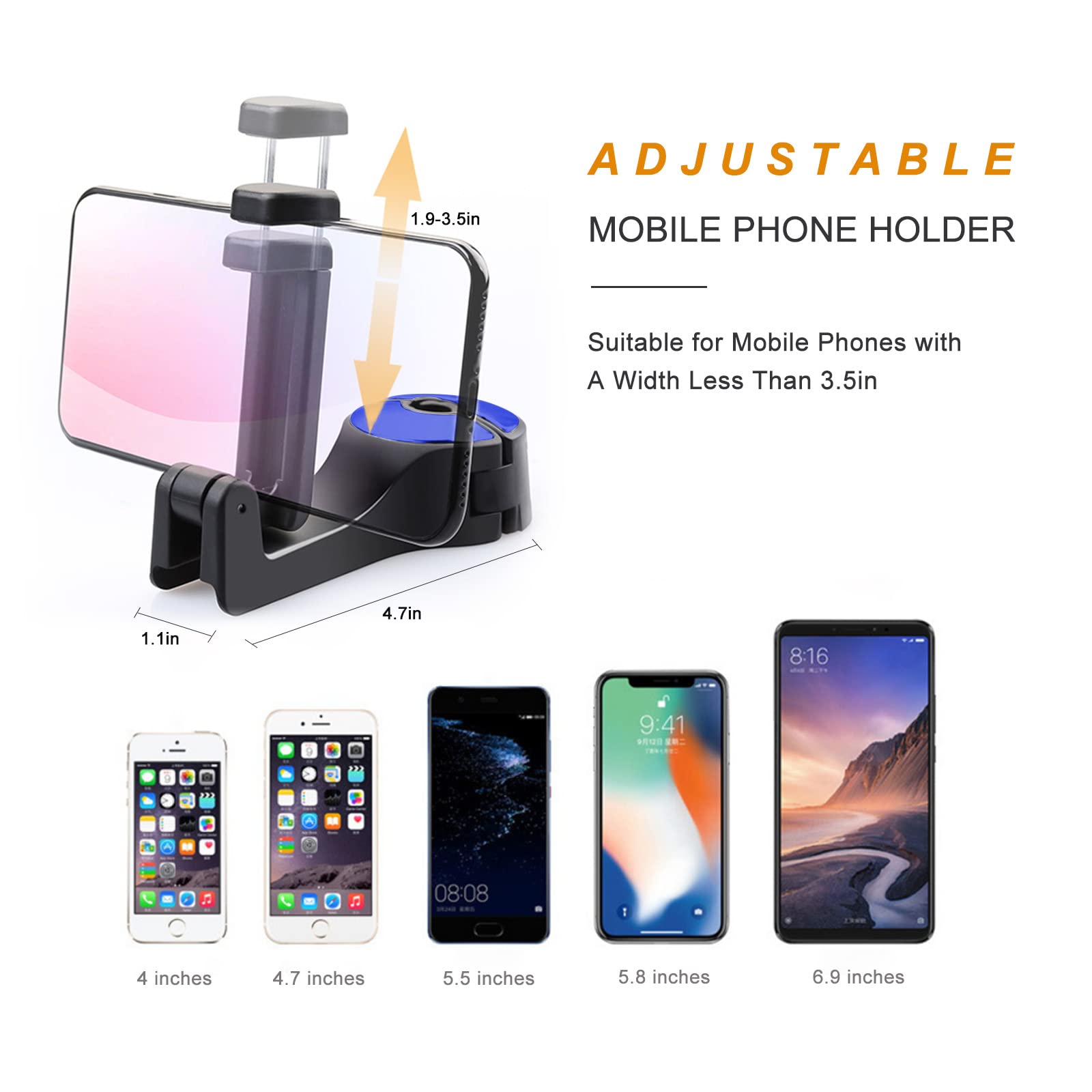 Car Hooks with Phone Holder, Car Seat Hooks for Purses and Bags